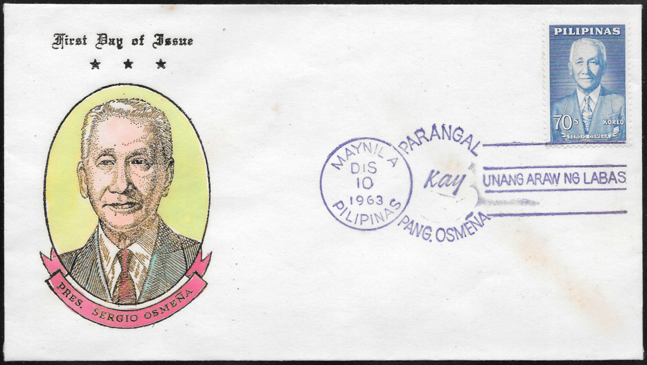 Philippines 1963 First Day Cover 